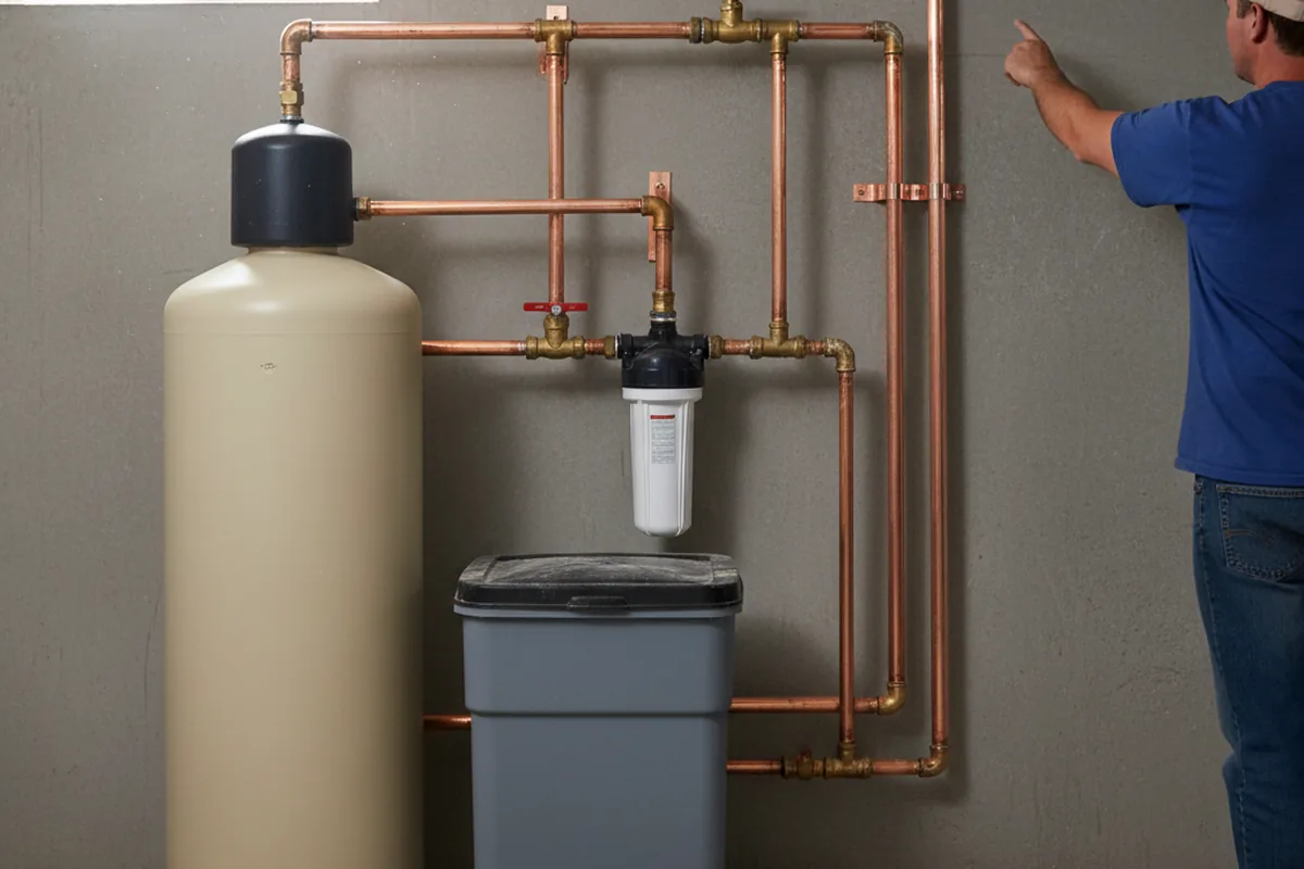 Whole-house water treatment system installed in Meadow Vista